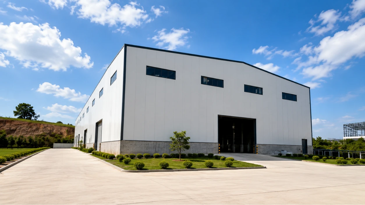 Tatami minderleri ve EVA plaka imalatı yapan fabrika binası